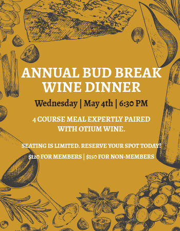 Bud Break Dinner