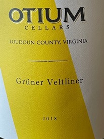 2018 Gruner Veltliner
